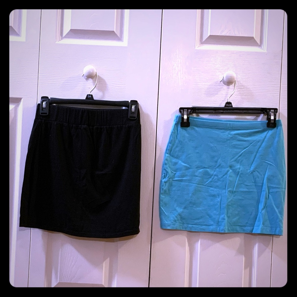 Lot of 2 Mini Skirts